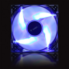 Unykach 120mm Fan with Blue LED - Max Speed ​​1200rpm